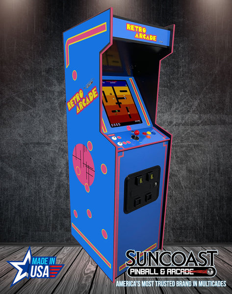 Suncoast Arcade Full Size Multicade Arcade Machine 60 Games Graphic