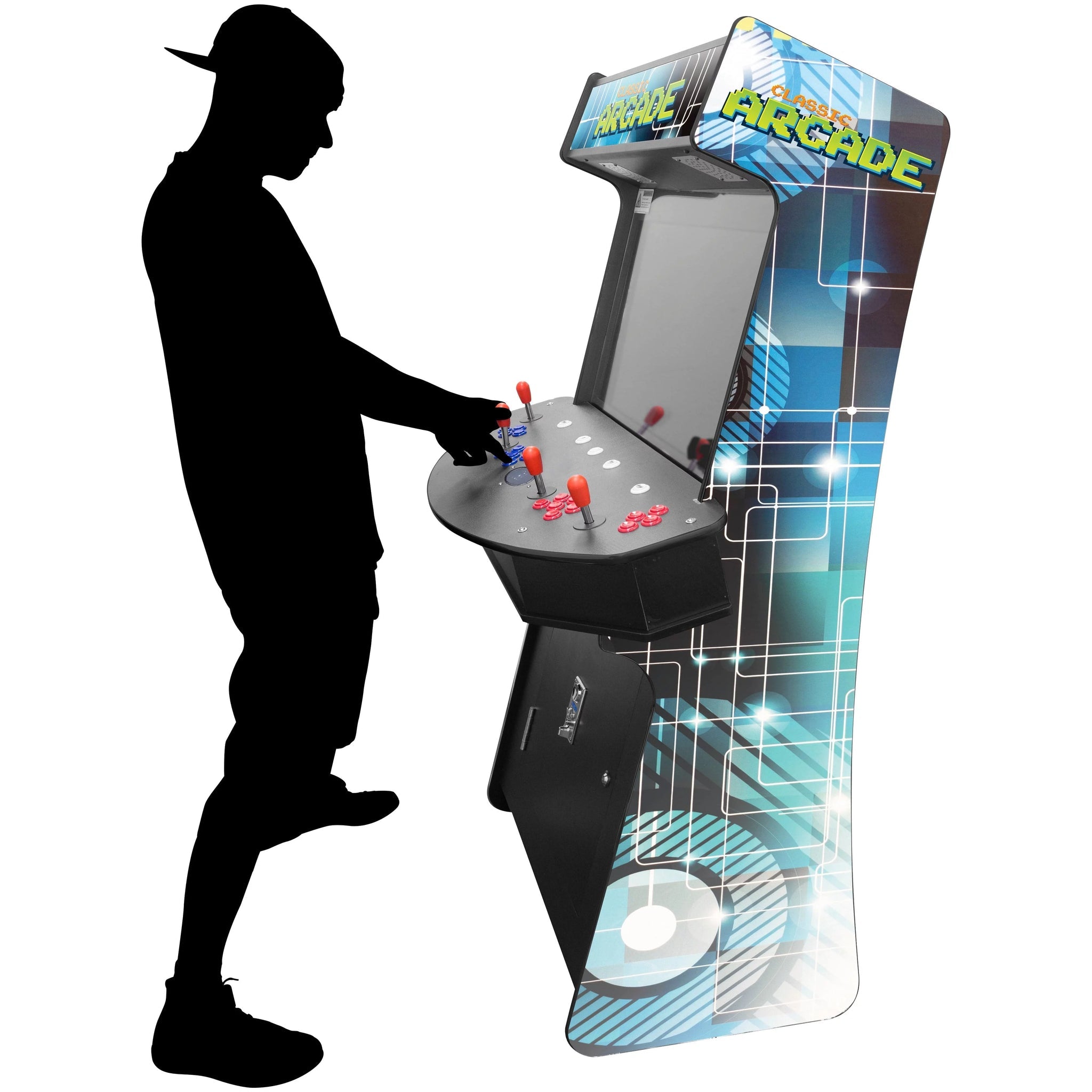 Creative Arcades 4P Slim Stand up Arcade Machine