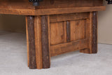 Viking Log Furniture Sawtooth Hickory Pool Table