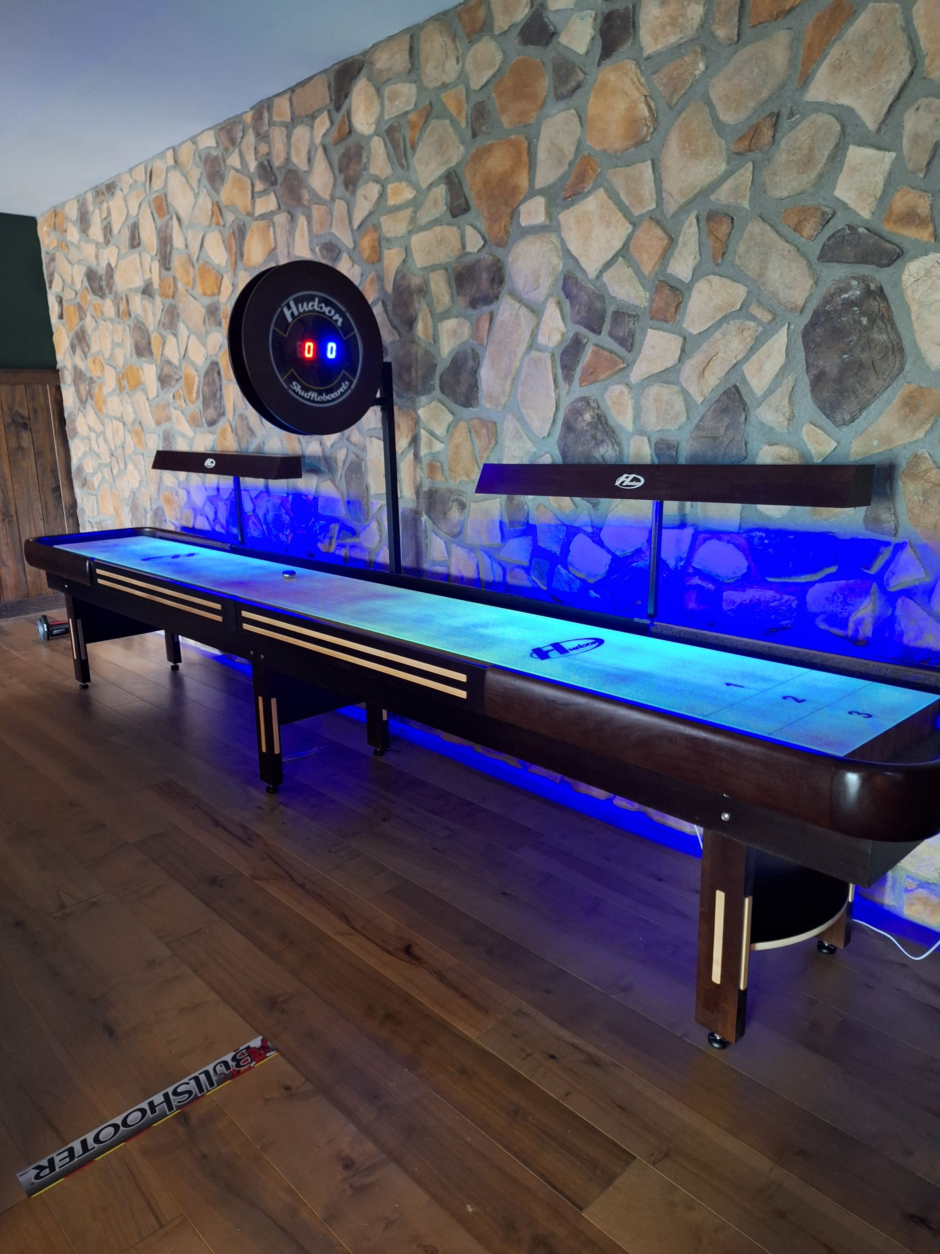 Grand Hudson Deluxe Shuffleboard 9'-22' with Custom Stain Options