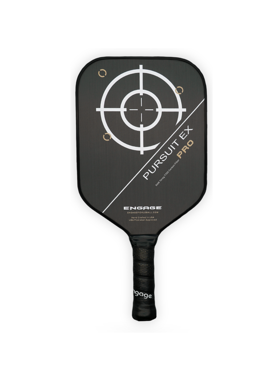 Engage Pickleball Pursuit Pro EX - Raw T700 Carbon Fiber - Standard
