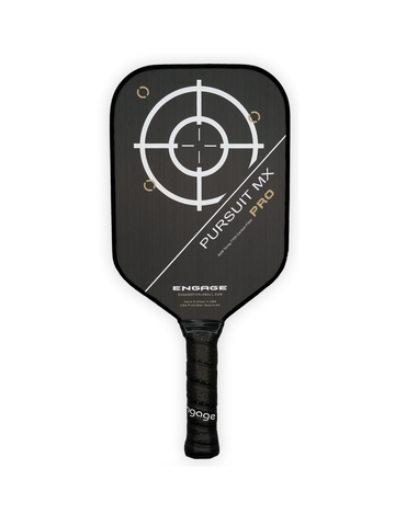 Engage Pickleball Pursuit Pro MX - Raw T700 Carbon Fiber - Elongated
