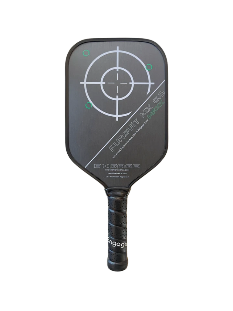 Engage Pickleball Pursuit MAXX MX 6.0 - Enhanced Friction Carbon - Elongated