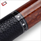 Cuetec Cynergy Truewood Leopard II, Leather Wrap (11.8 Shaft)