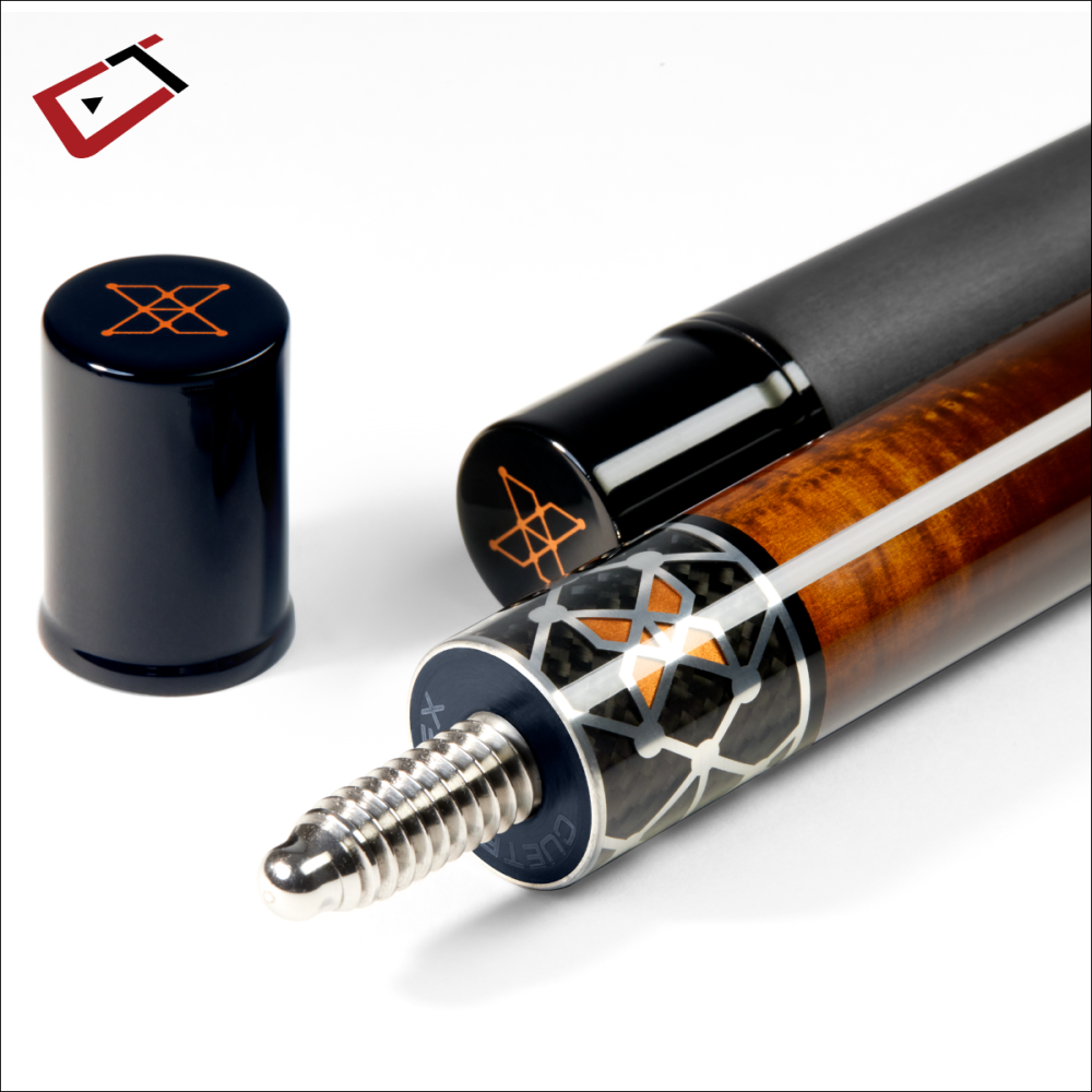 Cuetec Cynergy X Cue Amber, No Wrap (11.8mm Shaft)