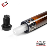 Cuetec Cynergy X Cue Amber, Poly-Wrap (12.5mm Shaft)