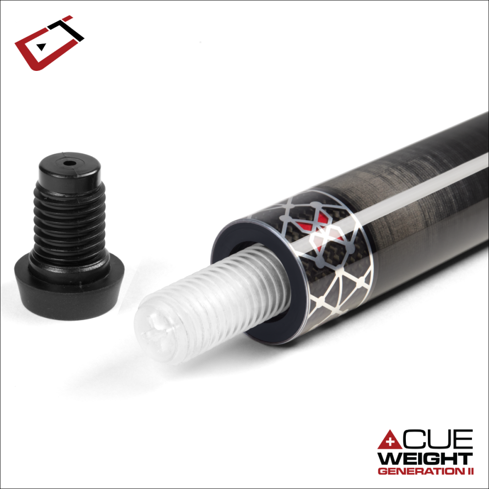 Cuetec Cynergy X Cue Raw, Poly-Wrap (12.5mm Shaft)