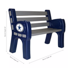 Imperial Dallas Cowboys Park Bench