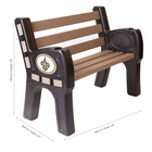 Imperial New Orleans Saints Park Bench