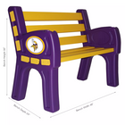 Imperial Minnesota Vikings Park Bench