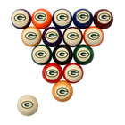 Imperial Green Bay Packers Retro Billiard Ball Set