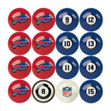 Imperial Buffalo Bills Billiard Balls With Numbers