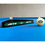 Imperial New York Jets Cue Ball & Ball Rack