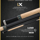 Lucasi Lux® LUX61 Pool Cue