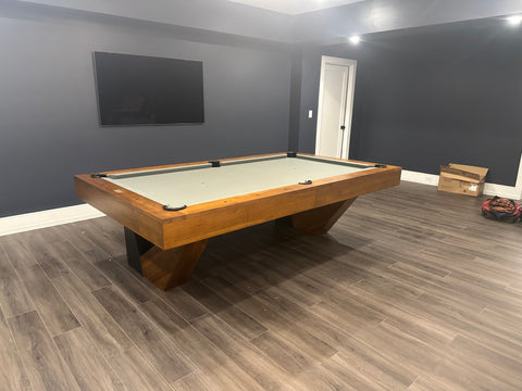 Annex Billiard Table (Brushed Walnut)