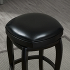 American Heritage Billiards Madrid Stool 30" - Black/Black