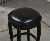 American Heritage Billiards Madrid Stool 30" - Black/Black