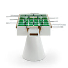 FAS Ciclope White Outdoor Foosball Table Free Entertainment Top - Cover & Balls