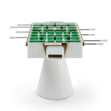 FAS Ciclope White Outdoor Foosball Table Free Entertainment Top - Cover & Balls