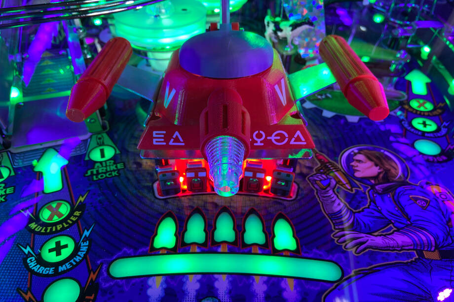 American Pinball  Galactic Tank Force Pinball Machine