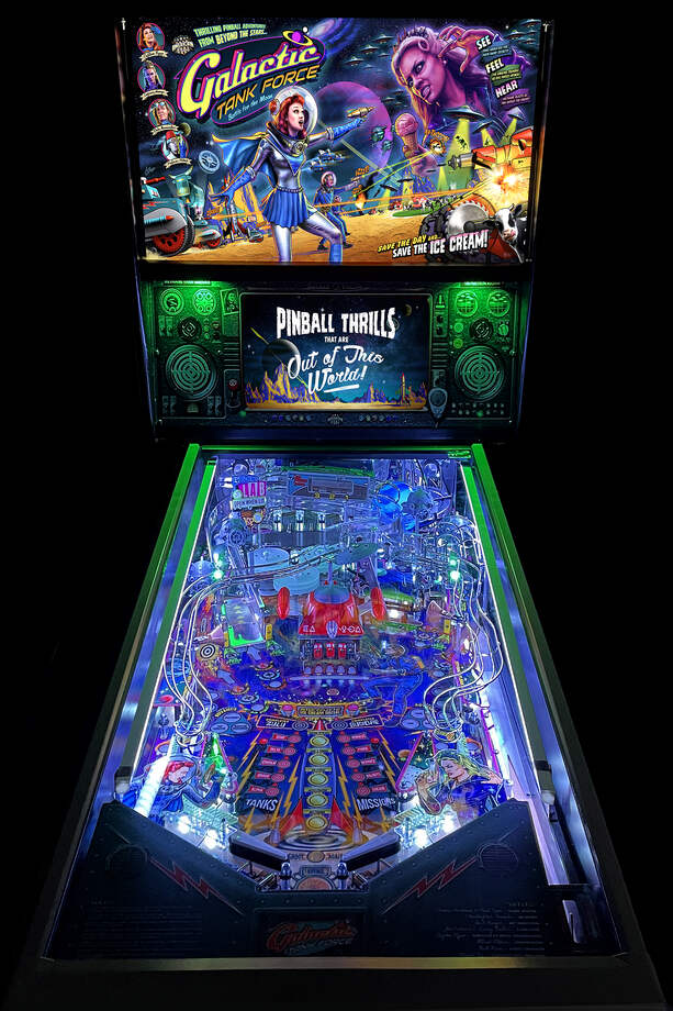 American Pinball  Galactic Tank Force Pinball Machine