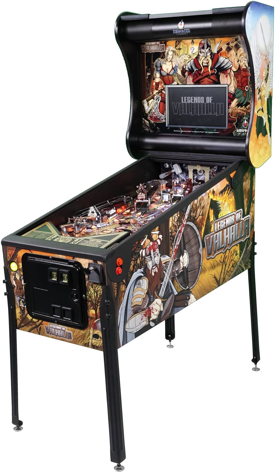 American Pinball Legends of Valhalla Limited Edition Pinball Machine