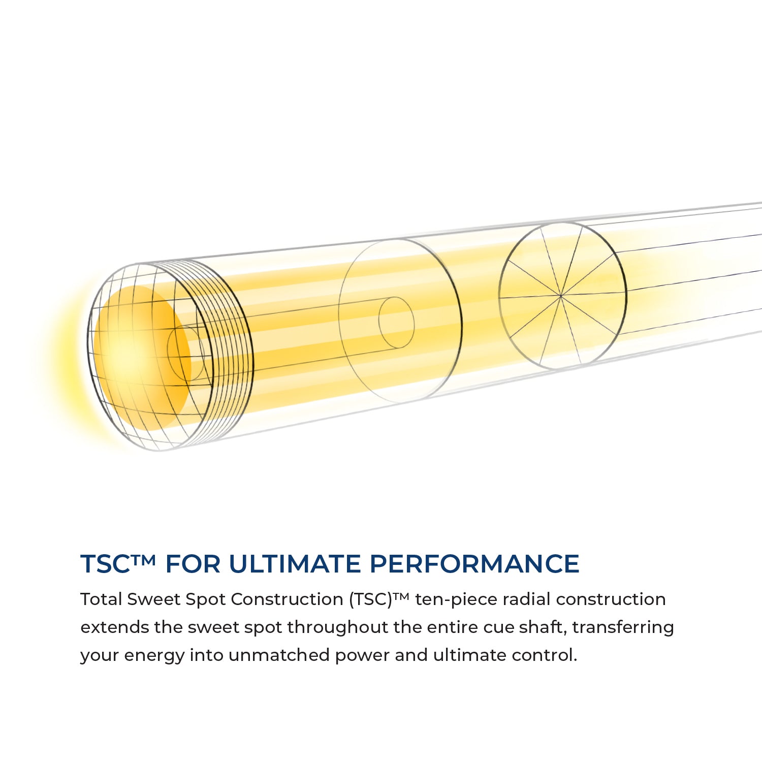 Lucasi Hybrid® LHT87 Pool Cue