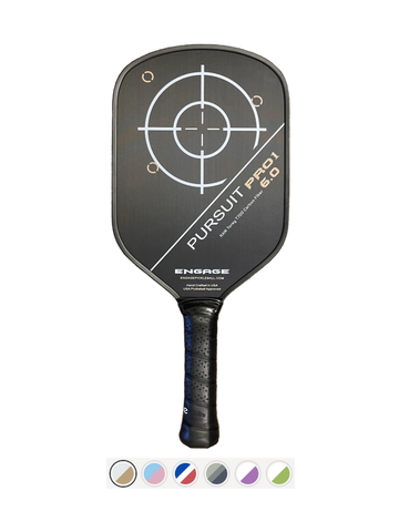 Engage Pickleball Pursuit Pro1 6.0 Power Series | Raw T700 Carbon Fiber