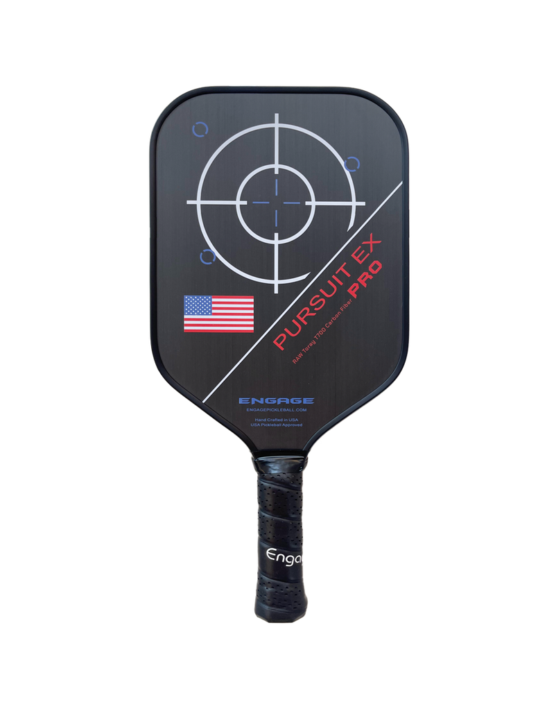 Engage Pickleball Pursuit Pro EX - Raw T700 Carbon Fiber - Standard