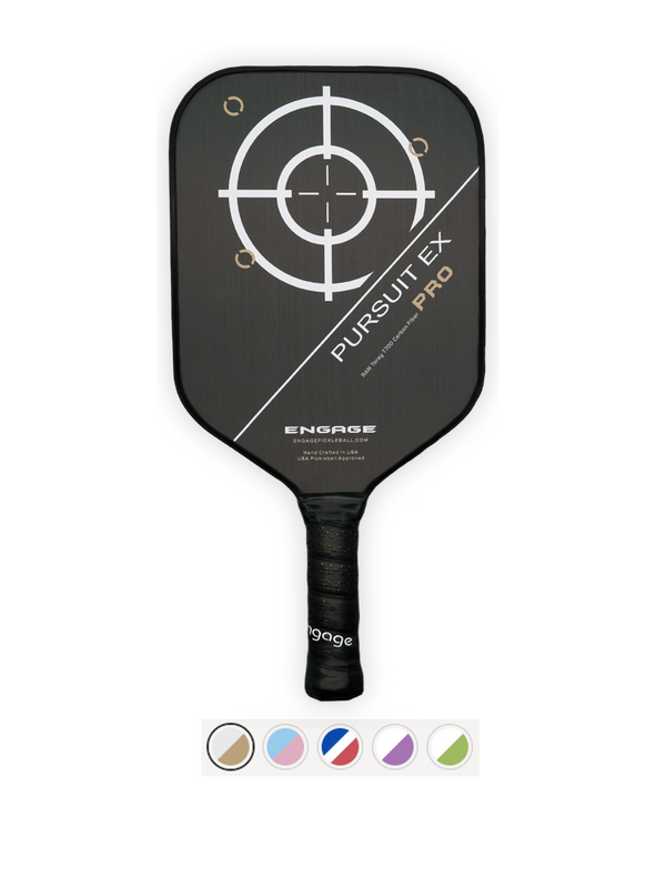 Engage Pickleball Pursuit Pro EX - Raw T700 Carbon Fiber - Standard