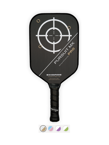 Engage Pickleball Pursuit Pro MX - Raw T700 Carbon Fiber - Elongated