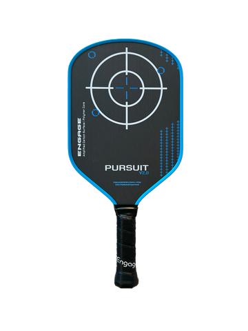 Engage Pickleball Pursuit V2.0 | Amplified Carbon Surface | Hybrid
