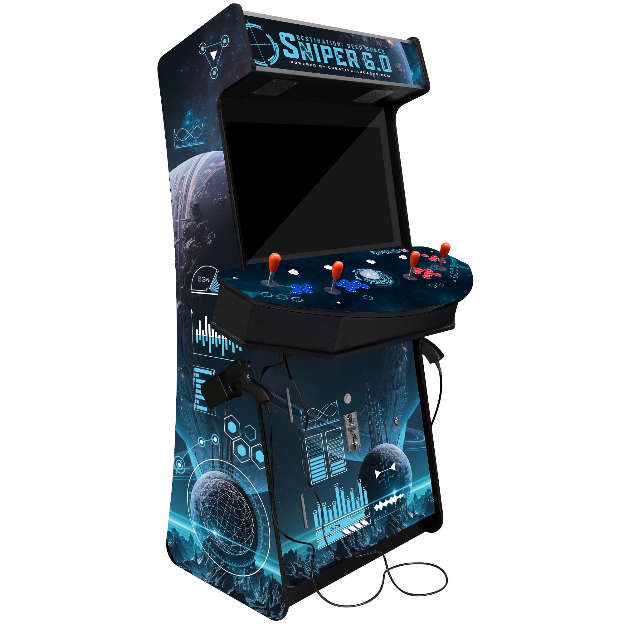 Creative Arcades Sniper 6.0 Stand Up Arcade