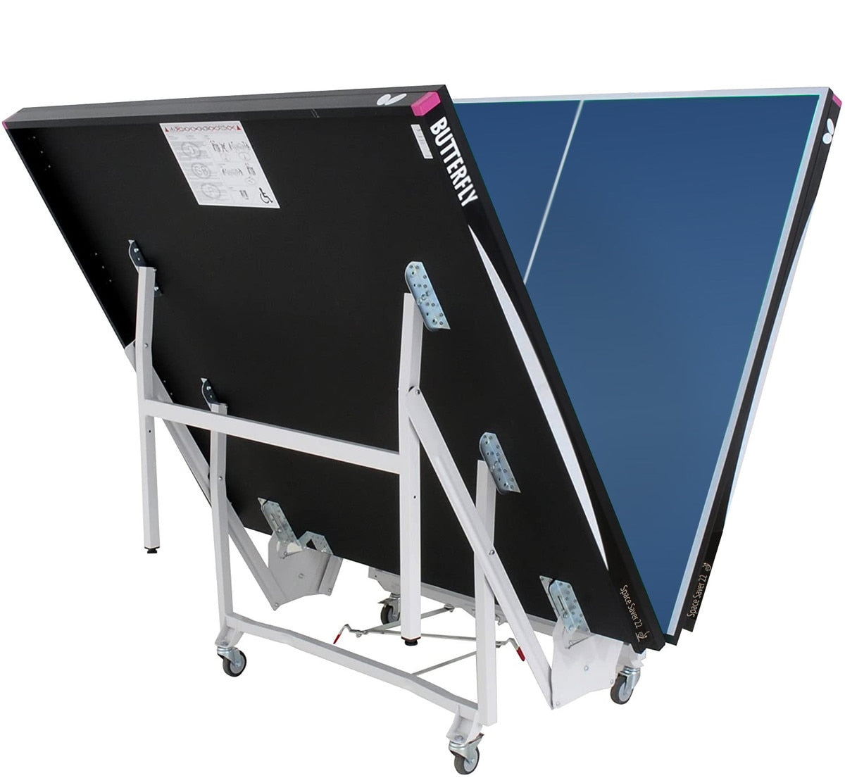 Butterfly Space Saver 22 Blue Table Tennis Table