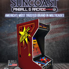 Suncoast Arcade Tabletop Brown Classic Arcade Machine - Lit Marquee - 60 Games