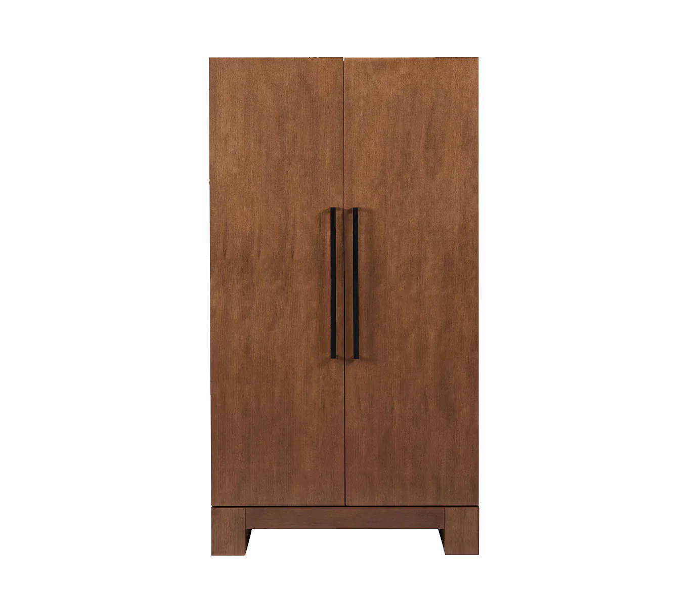 American Heritage Billiards Alta Wine & Spirit Cabinet in Brushed Walnut