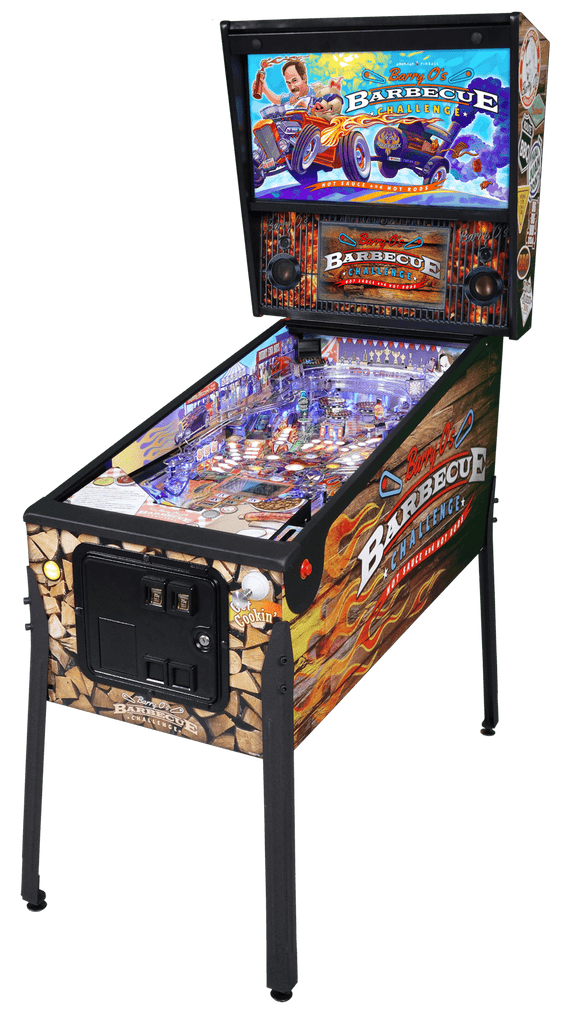 American Pinball Barry O's BBQ Challenge Pinball Machine