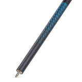 Dufferin Shadow Weave Wrapless Cue - Blue