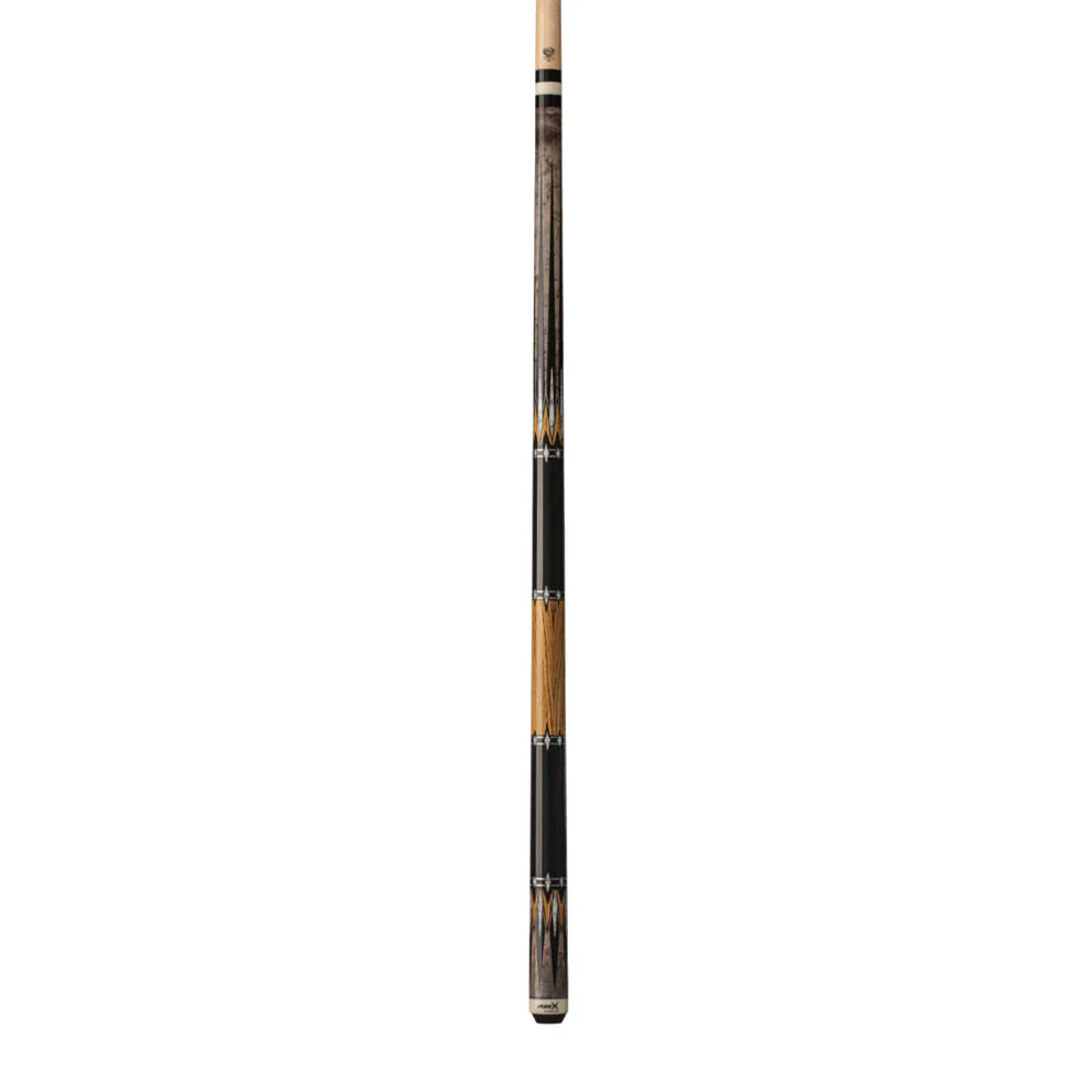 Pure X Grey Stain Birdseye Maple & Bocote Wrapless Cue