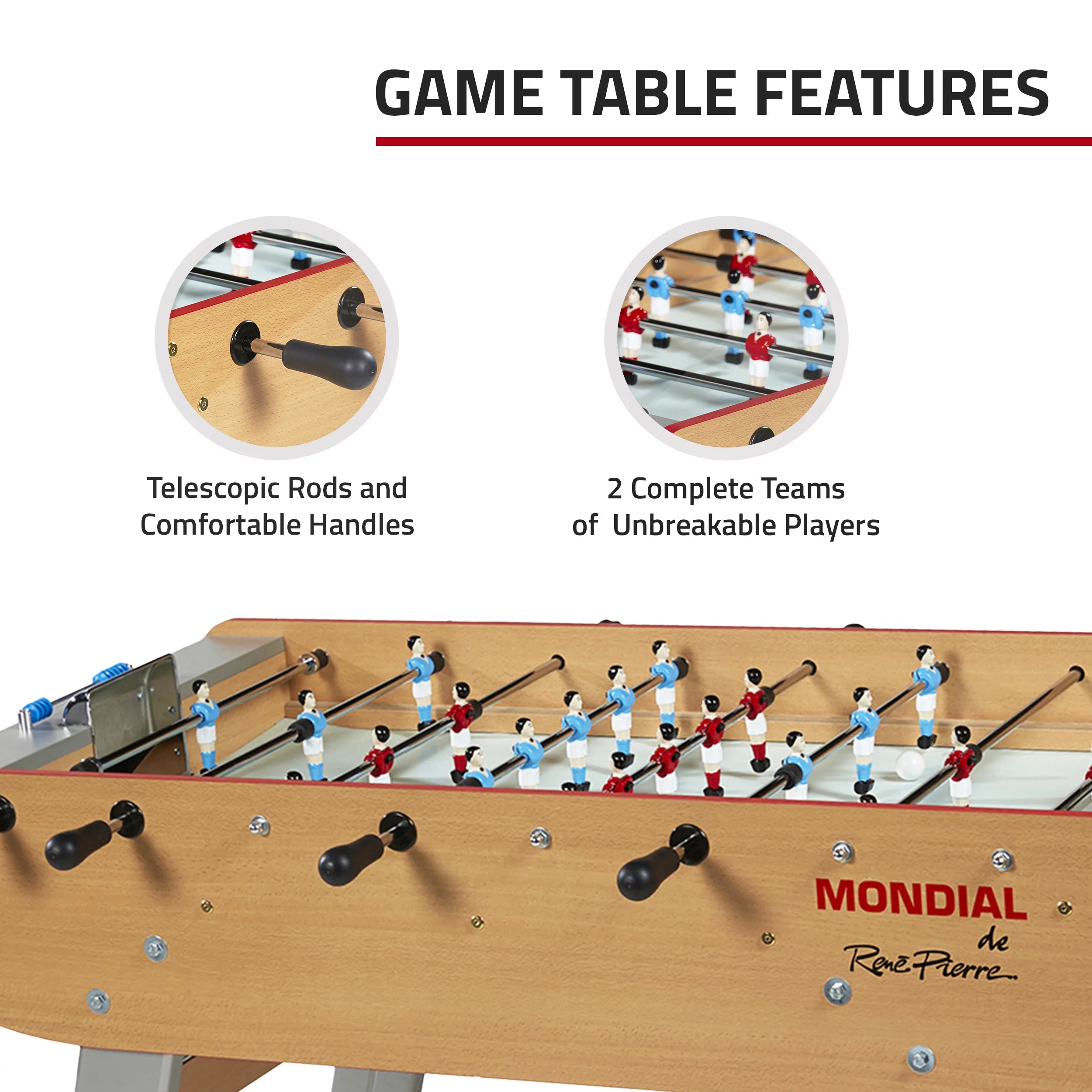 Rene Pierre Mondial Foosball Table