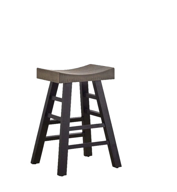 American Heritage Billiards Cheyenne Stool in Ocean Bar Height