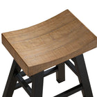 American Heritage Billiards Cheyenne Stool in Reclaimed Wood Bar Height