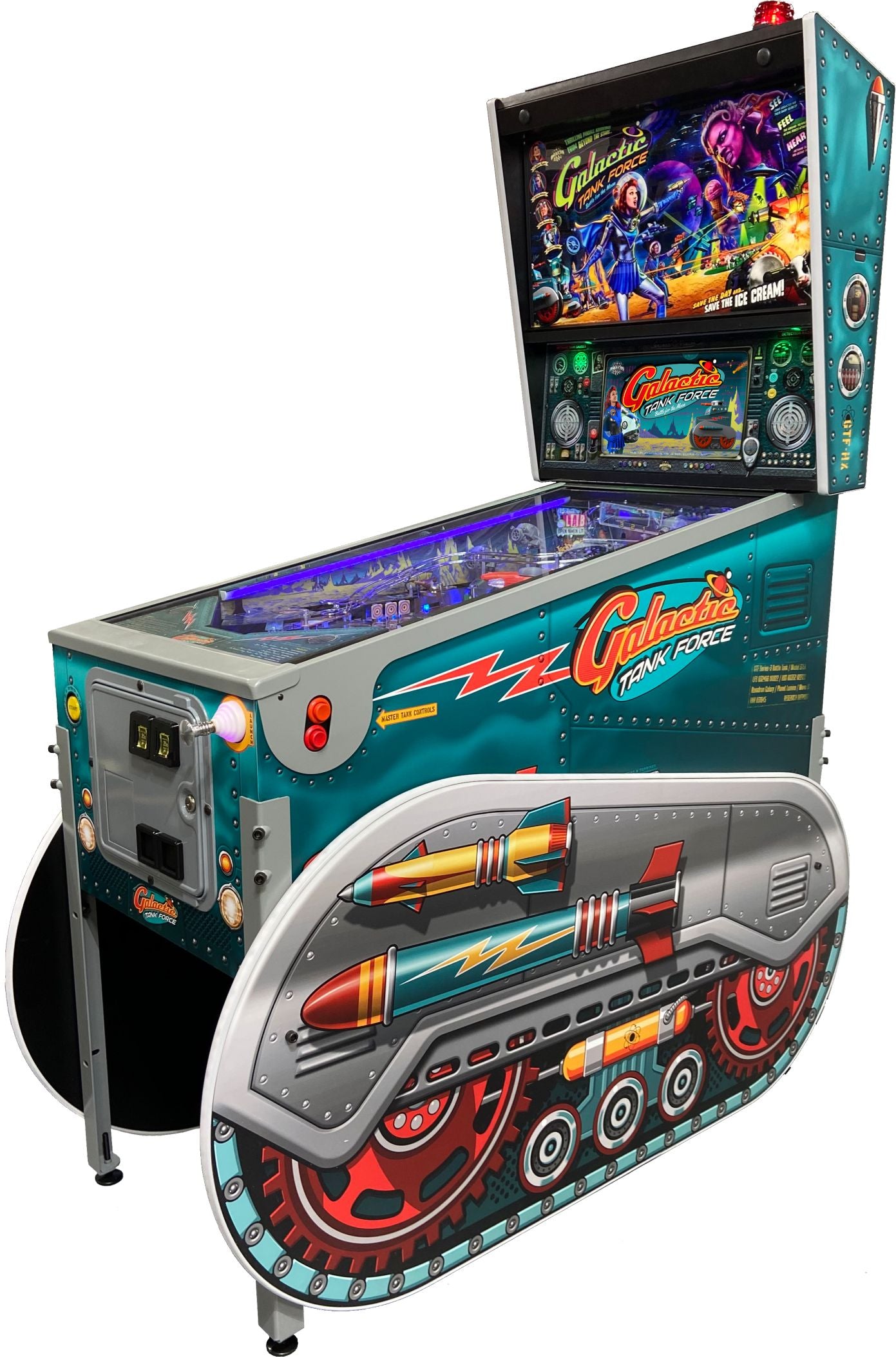 American Pinball  Galactic Tank Force Pinball Machine