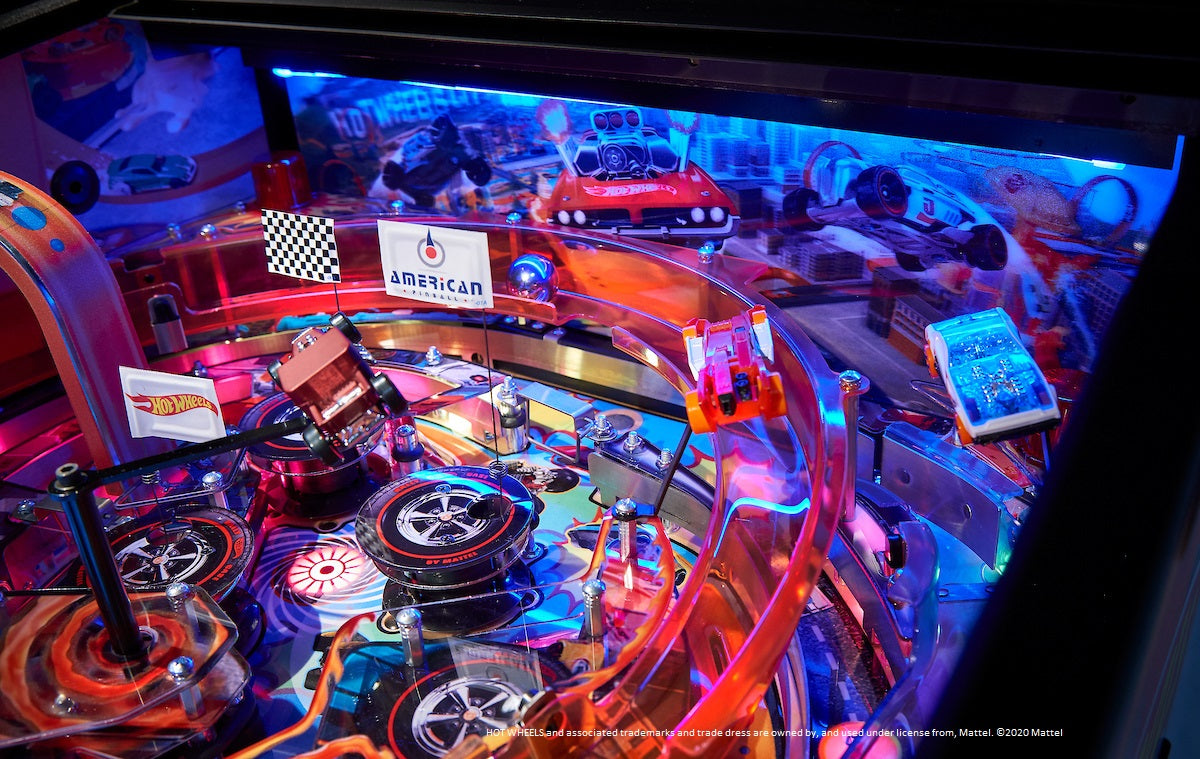 American Pinball Hot Wheels Pinball Machine