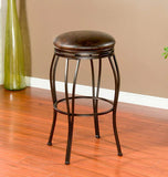 American Heritage Billiards Romano Stool in Coco Dual Height