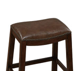 American Heritage Billiards Austin Stool in Sable Bar Height