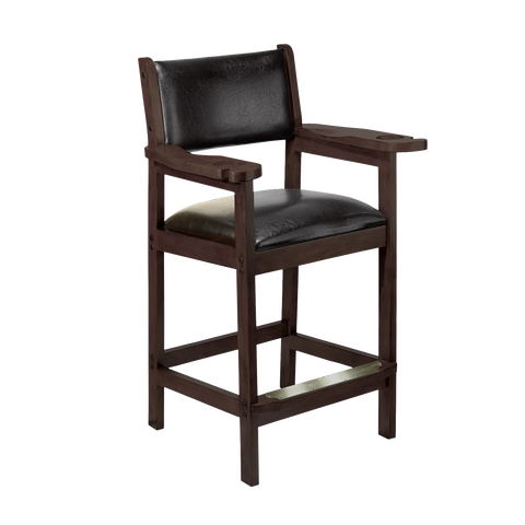 American Heritage Billiards Spectator Chair in Espresso