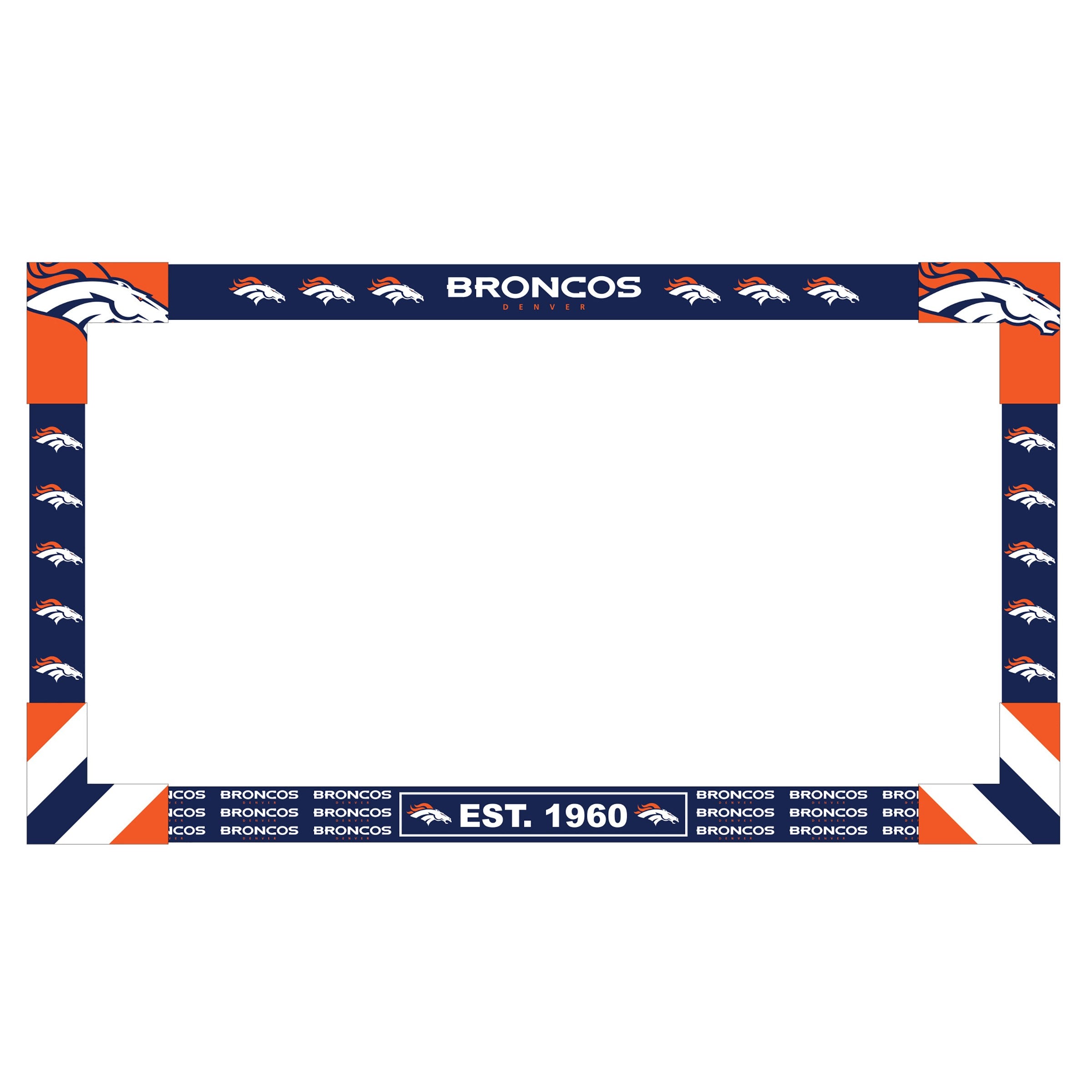 Imperial Denver Broncos Big Game Monitor Frame