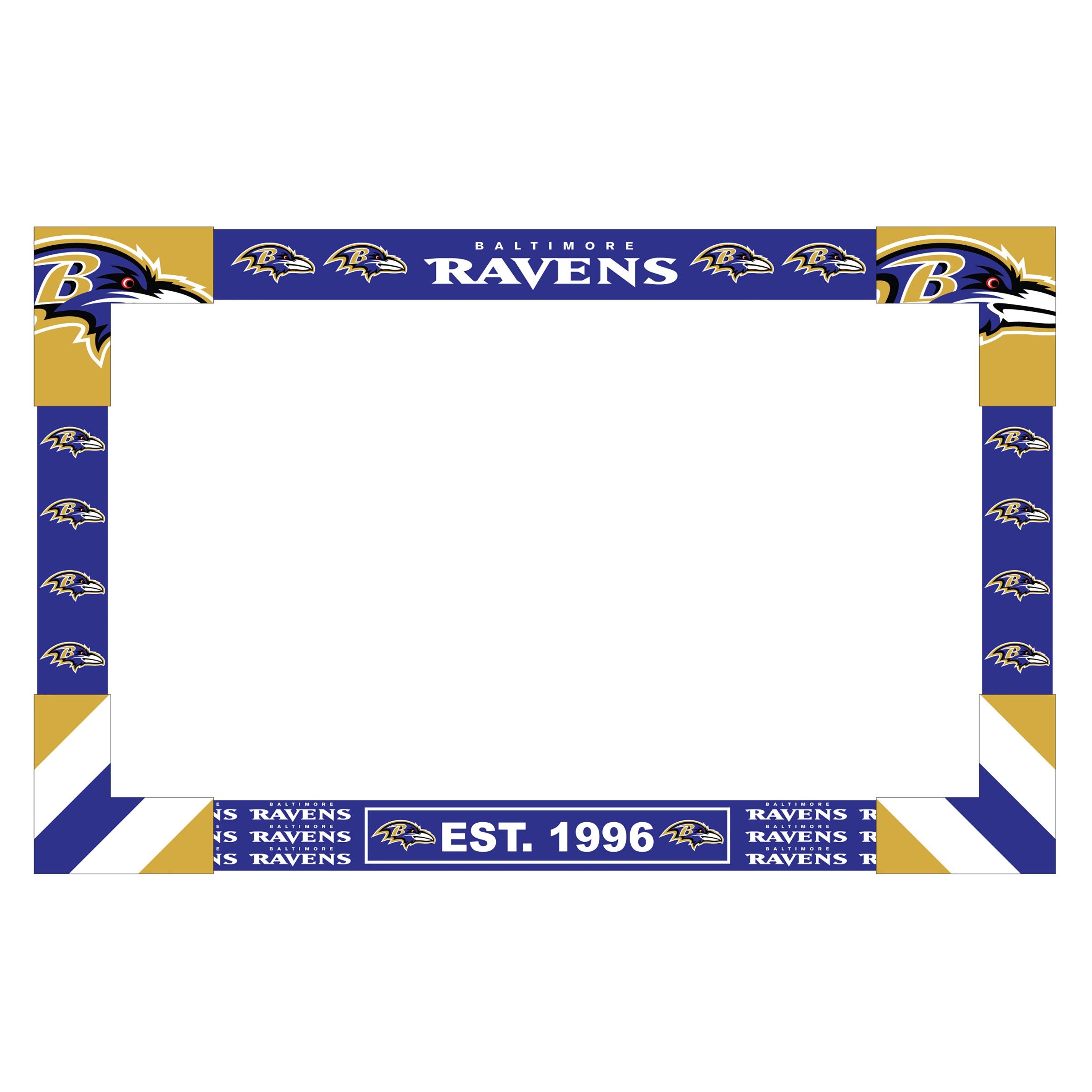 Imperial Baltimore Ravens Big Game Monitor Frame