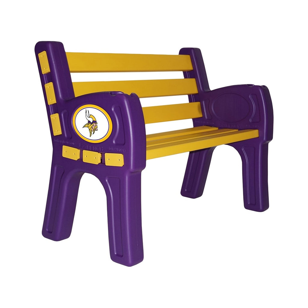 Imperial Minnesota Vikings Park Bench